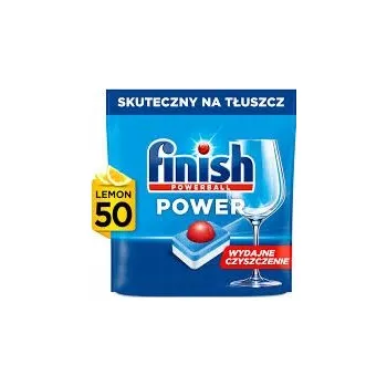 Přípravek do myčky Tablety do myčky Finish Power All in 1 s citronovou Citron 50 kusů
