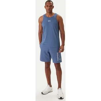 Pánské kraťasy EA7 Emporio Armani Sportovní kraťasy 7M001315 AF13512 Modrá Regular Fit XL