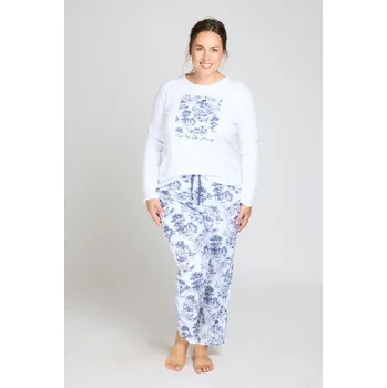 Dámské pyžamo Admas dámský pyžamový set modrý - ADMBLUE/modrá / S ADM5E005-BLUE