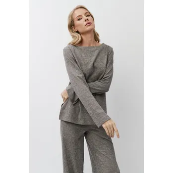 Dámská móda Aruelle dámský domácí komplet hnědý - ARUBROWN/hnědá taupe / XL ARU5E005-BROWN