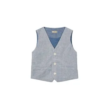 Pánská vesta Mayoral Vesta 3379 Modrá Regular Fit 2Y