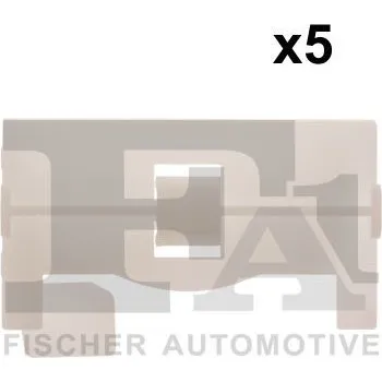 Lišta karosérie Klip, ozdobná / ochranná lišta FA1 22-40037.5