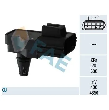 Čidlo automobilu Senzor tlaku sacího potrubí FAE 15098
