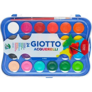 Vodová barva Akvarelové barvy Giotto 24 ks x 1 ml