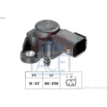 Čidlo automobilu Snímač barometrického tlaku vzduchu FACET 10.3106