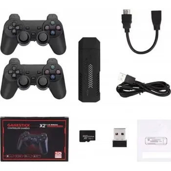 Herní konzole Retro herní konzole X2 HDMI Game Stick 64 GB 30 tisíc her