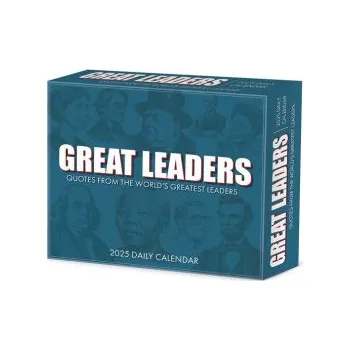 Kalendář Great Leaders, Greatest Quotes 2026 5.4 X 6.2 Box Calendar (Kalendář)