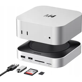 Dokovací stanice 11 v 1 Ugreen CM841, USB-C (šedá)