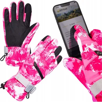 Rukavice Rukavice Ercole Zimní Rukavice Pánské Dámské Teplé XL