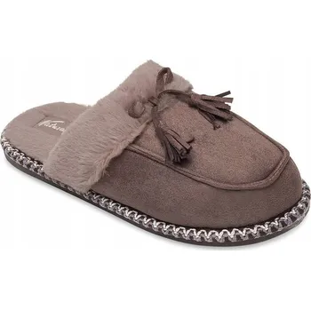 Dámské pantofle Zateplené domácí Pantofle bačkory Meteor 244 Hnědé