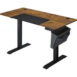 Pracovní stůl Vasagle Memory elektricky nastavitelný hnědý/černý