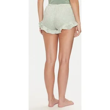 Dámské pyžamo Hunkemöller dámské pyžamo polyester zelené velikost S