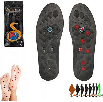 Vložka do bot Magnetické akupresurní vložky do bot proti bolesti nohou s magnety
