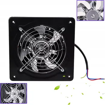 Domácí ventilátor NÁSTĚNNÝ ODSÁVACÍ VENTILÁTOR AXIÁLNÍ ODSÁVACÍ VENTILÁTOR DO DOMU KUCHYNĚ