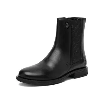 Dámská móda Kotníková obuv s elastickým prvkem U.S. Polo Assn. CEO-INGRID002W/EL1 Černá 40