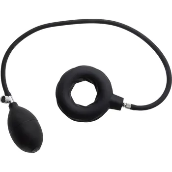 SuperLove Inflatable Penis Ring Black