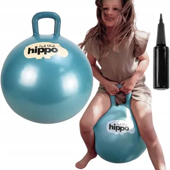 Hopsadlo Skákací míč - Modrý - FIND THAT HIPPO