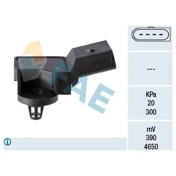 Čidlo automobilu Senzor tlaku sacího potrubí FAE 15007
