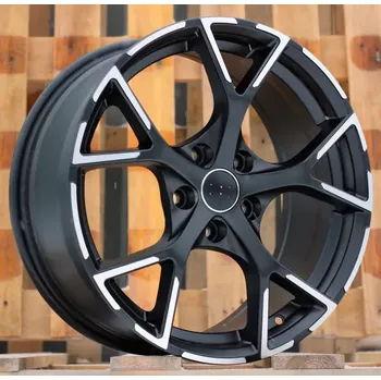 Disk Alu kola Racing Line 3S5997, 18x8 5x112 ET40, černá matná + leštění vhodné pro Audi A4 B9 (od 2015), Audi A5 B10 (od 2025), Audi S4 B9 (od 2016)