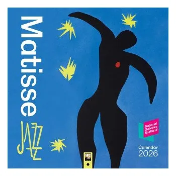 Kalendář National Galleries Scotland: Matisse Jazz Wall Calendar 2026 (Art Calendar) (Kalendář)