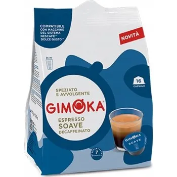 Gimoka Decaffeinato DolceGusto Káva 1 6 Ks , bez kofeinu