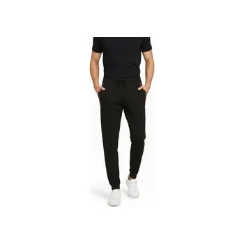 PÁNSKÉ TEPLÁKY - R-41309-JK ČERNÉ bavlněné joggery sportovní