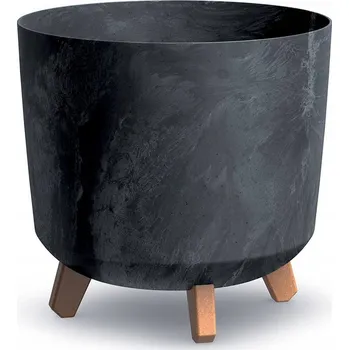 Květináč Černý plast Květináč Prosperplast 29,8 cm x 29,8 x 28,5 cm
