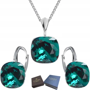 Náhrdelník Sada Náušnice Přívěsek Stříbro Dárek pro dceru