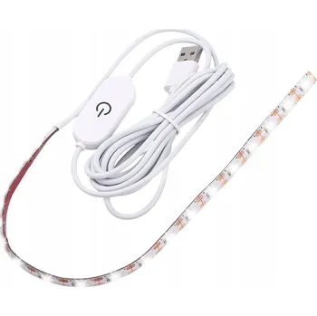 LED páska LED pásek 2835 USB s vypínačem Studená bílá 2m 5V