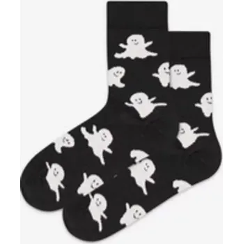 Pánské ponožky DÁMSKÉ VZOROVANÉ PONOŽKY U84.01P černá 36/38