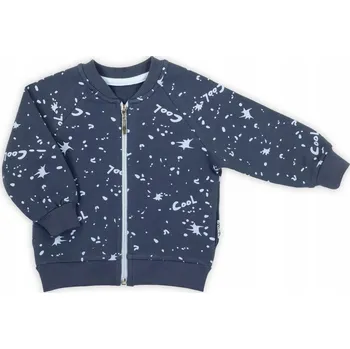 Chlapecká mikina Rozepínací mikina se stojáčkem pro chlapce Maks Nicol 68