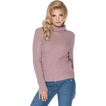 Dámská móda Dámský svetr 30068 - PeeKaBoo šedá uni