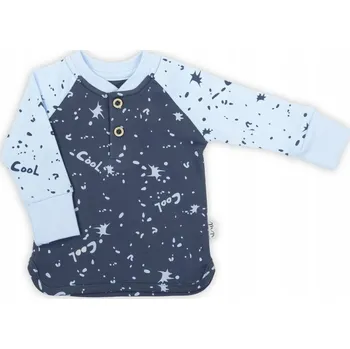 Chlapecká mikina Nicol dětská mikina s dlouhým rukávem, bavlna, vícebarevná, velikost 74