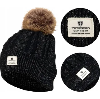 Čepice Zimní čepice Peterson , černá, univerzální velikost