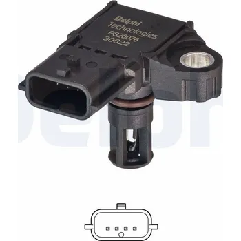 Čidlo automobilu Snímač, plnicí tlak DELPHI PS20076-12B1