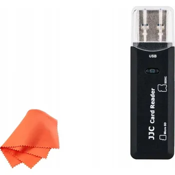 Čtečka paměťových karet Čtečka paměťových karet JJC USB SD a microSD (SDXC, SDHC)