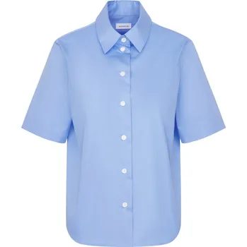 Dámská halenka 711158 - Halenka s krátkým rukávem Seidensticker - pro ženy - vel. 48 - barva: modrá