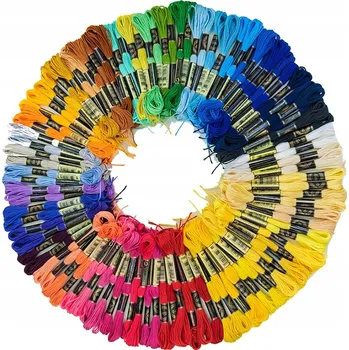 Nit Sada vyšívacích bavlnek Airo 100 ks