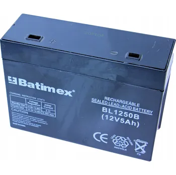 Záložní baterie Akumulátor BL1250B 5Ah AGM 12V HC1217W