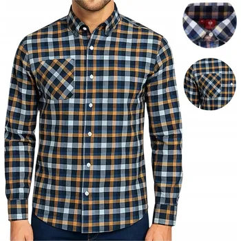 Pánská košile Pánská flanelová košile Engelbert Strauss kostkovaná, teplá, odolná Malmö XXL