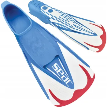 Ploutve Krátké plavecké ploutve SEAC TEAM pro trénink nohou a potápění 44-45