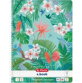 Sešit Sešit A4 s mřížkou Herlitz, 80 listů