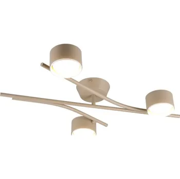 Trio 669000343 přisazené stropní svítidlo CODA | 10W GX53 + Sada inteligentní žárovky E14 s dálkovým ovladačem - RGB, WiZ