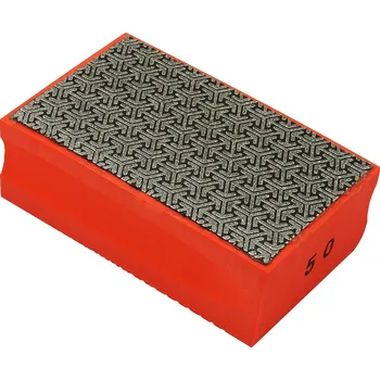 Brusný papír Diamantová brusná kostka pro ruční leštění 50# VERKE V08130