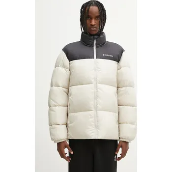Dámské oblečení Bunda Columbia Puffect, XL, béžová, 08X