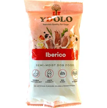 Krmivo pro psa YDOLO poloměkké krmivo pro psy s iberijským vepřovým masem, 100 g