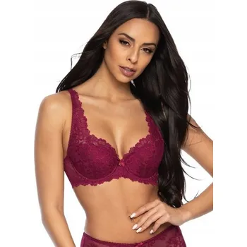 Podprsenka MAT vyztužená podprsenka fialová velikost 70C