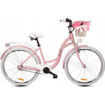 Městské kolo Městské kolo Goetze Style 28 3rychlostní rám 18 palců kolo 28" růžové