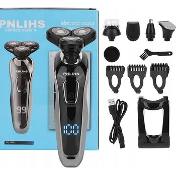 Holicí strojek PÁNSKÝ ELEKTRICKÝ HOLICÍ STROJEK AKUMULÁTOROVÝ STROJEK 5 V 1 NA VOUSY A NOS