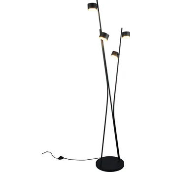 Stojací lampa Trio 469000480 stojací lampa CODA | 10W GX53 | s vypínačem + LED PŘISAZENÉ STROPNÍ SVÍTIDLO VERSO 1X24,5W | 3000LM | 3000K - NASTAVITELNÉ, 3 FÁZOVÉ STMÍVÁNÍ, HLINÍK